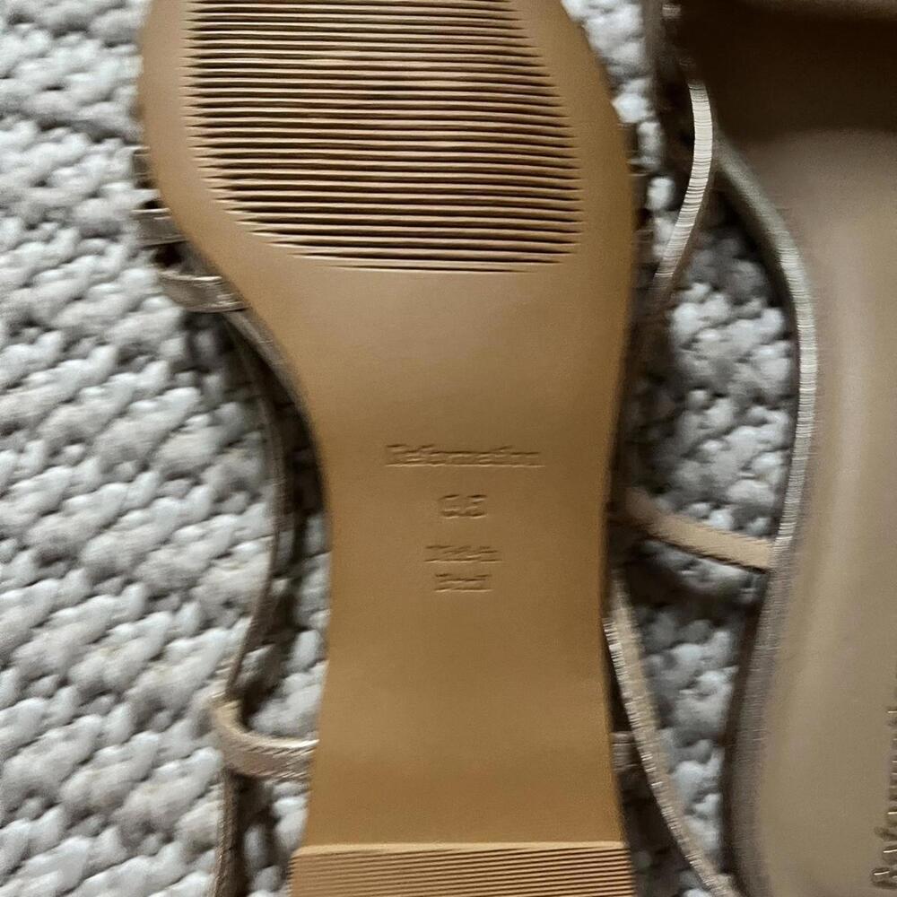 Reformation Millie Lattice Flat Sandal - Picture 3 of 3